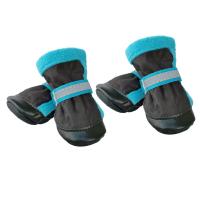 Botas Reflectantes Para Perros Impermeables Y Antideslizantes Protección De Patas Para Invierno Y Lluvia Tamaño Ajustable Para Cachorros Y Perros - details 13
