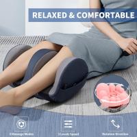 Masajeador de dedos, pies y pantorrilla, con función de calentamiento, amasar y rodar, puede tratar la neuropatía, relajarse de manera saludable, masajeador de brazos de pantorrilla, promover la circulación sanguínea - details 0
