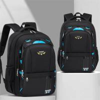 Nueva Mochila Escolar Para Niños Impermeable Bolsa De Libros Para Adolescentes Chicos Material De Nylon Cierre De Cremallera - details 8