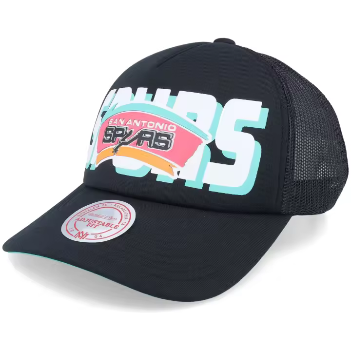 Gorras marca Mitchell & Ness modelo Hhss5152-Sasyypppblck para unisex en color negro - 1