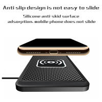Cargador Inalámbrico Para Coche 15W Antideslizante Qi Rápido Para Android E iPhone 11/12/13/14 Carcasa De Silicona Suave Transparente - details 3