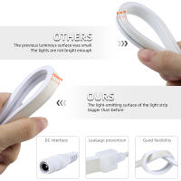 Tira De Luces LED COB 24V Tuya Smart Home Neón De Gel De Silicio Control WiFi APP Compatible Con Alexa Y Google Home Decoración De Habitaciones - details 3
