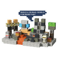 Juego De Bloques Magnéticos 3D Para Niños Y Niñas Modelo Arquitectónico DIY Juguetes STEM Regalos De Navidad Con 54-150 Piezas - details 4