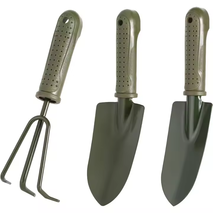Kit DE CUIDADO DE Plantas Premium 3 en 1 con Mango Ergonómico Antideslizante de Goma Suave - 1