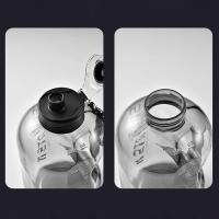 Botella De Agua Para Senderismo Y Fitness De Gran Capacidad Calibración Precisa Material Plástico De Grado Alimenticio Bebida Científica - details 4