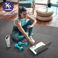 10pcs Alfombras De Yoga EVA Suave Antideslizantes Duraderas Y Cómodas Para Gimnasio Doméstico Tamaño 30x30cm Para Entrenamiento Fitness - details 6