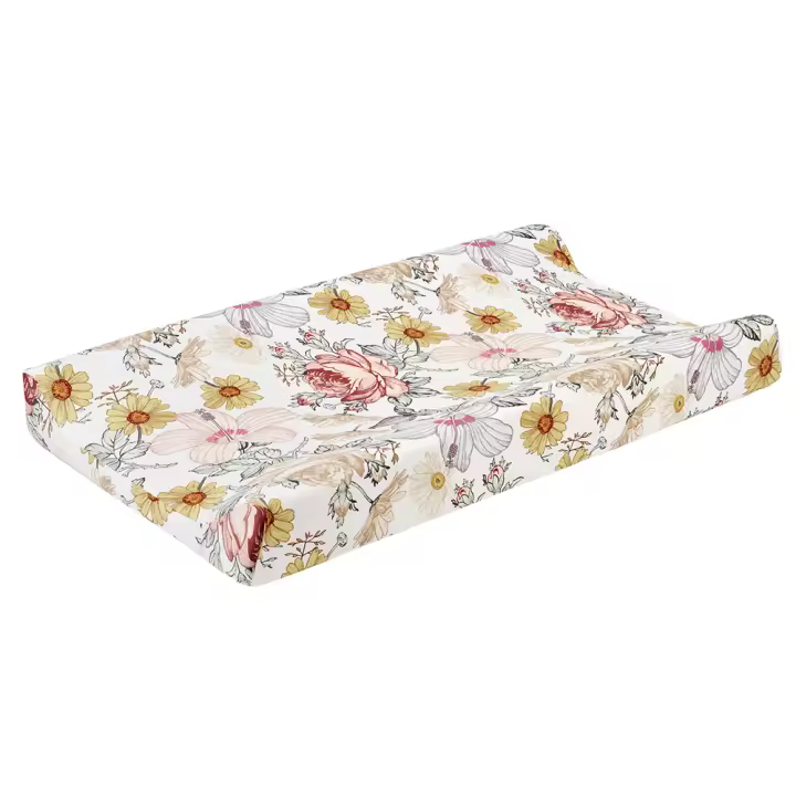 Cubierta De Camarín Para Mudanzas De Pañales Para Bebe Cubierta De Mesa De Cambio Elástica Para Recién Nacidos Ropa De Cama Gift Para Bebe Unisex - 1