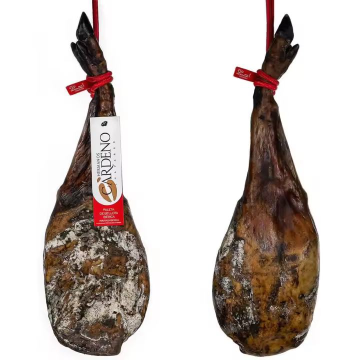 PALETA DE BELLOTA 75 % RAZA IBÉRICA , PROCEDENTE DE HUELVA , PIEZA DE 4,8 A 5,2 KG. - 1