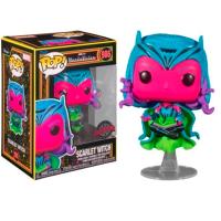 Funko Wanda Black Light blacklight Scarlet Witch book libro levitating llevitando Madness  Bruja Escarlata 823 Wandavision Marvel Funko Pop - details 0