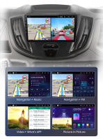 Junsun Radio Coche para Ford Transit 2015 2016 2017 2018 Inalámbrico CarPlay Android Auto AI Voice 2 din Pantalla Coche Android Auto Multimedia Navegación GPS Auto radio - details 19