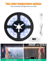 Tira De Luces LED Con Sensor De Movimiento DC 5V USB 2835 Luz De Fondo Para TV Cocina Armario Bajo Luz Diode LED Hand Sweep Waving - details 5