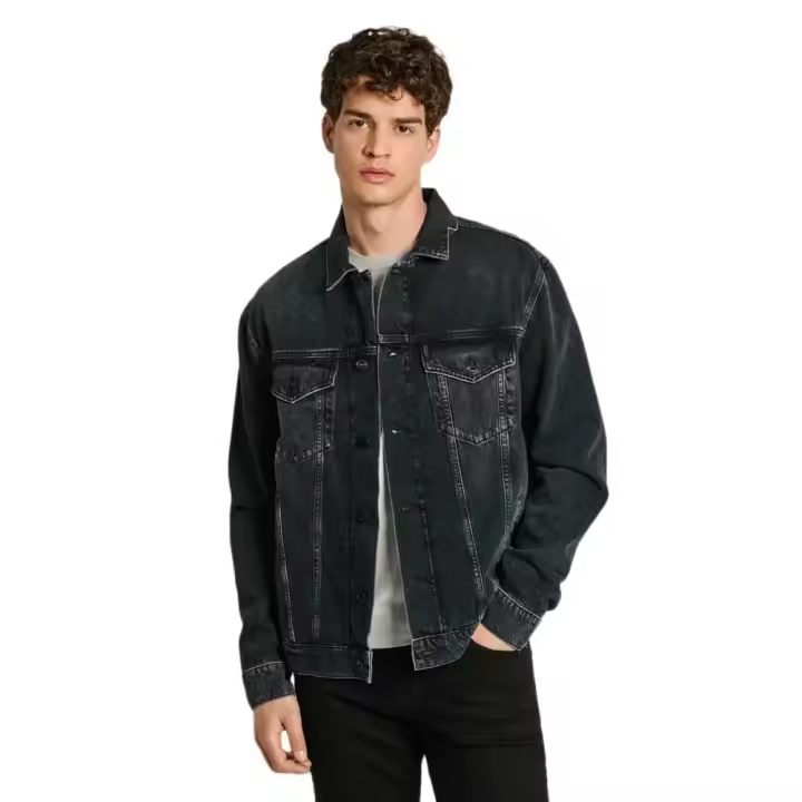 Pepe Jeans Chaqueta Vaquera Relaxed Azul - 1