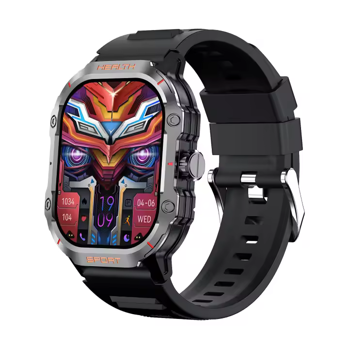 Bluetooth Stock HK24 Triple Defensa intelente Reloj que hace AMOLED Venta - 1