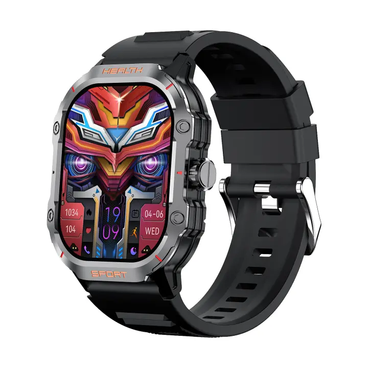 Bluetooth Stock HK24 Triple Defensa intelente Reloj que hace AMOLED Venta - 1