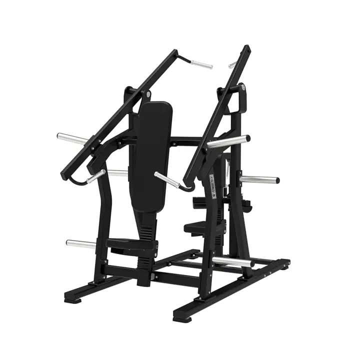 Fitness Tech Máquina de palanca dual / press de pecho inclinado y jalón dorsal isolateral Máquinas y equipos de ejercicio - 1