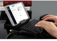 Teclado Bluetooth Con Touchpad Para Tablet Android iPad PC Samsung Tab Teclado Inalámbrico Para Computadora Y Tablet Con Soporte Al Pulgar - details 12