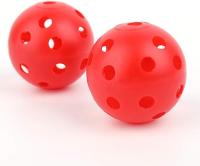 50pcs Balones De Práctica De Golf 42mm 26 Huecos Plásticos Para Interior Material PE Juguete De Agujero Para Niños - details 5