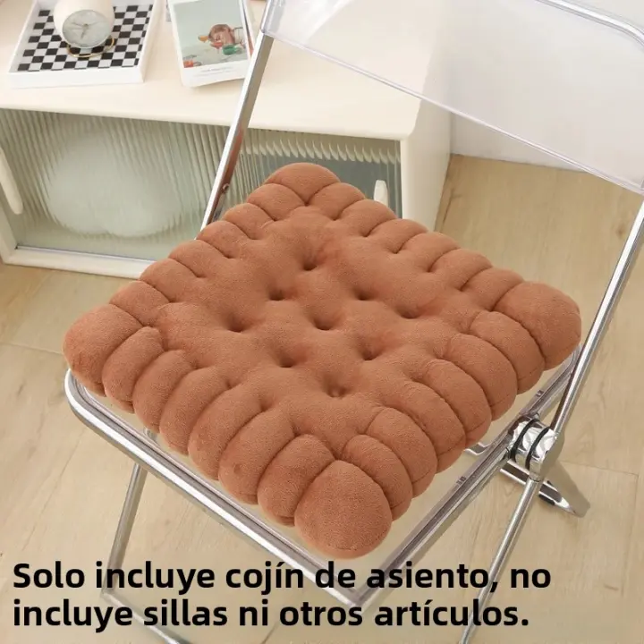 Almohadilla Gruesa Con Almohadilla Y Galletas Para Sentarse De Largo Tapete Tatami Práctico Para Estancias En Casa Rectangular De Tela De Veludo Relleno De Algodón - 1