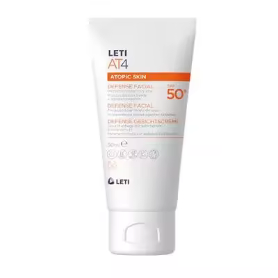 Crema Solar Facial Leti AT 4 Defense SPF50 50 Ml - 1