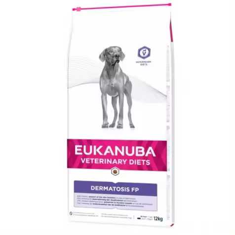 Eukanuba Veterinary Diets Dermatosis FP Perros 12 Kg - 1