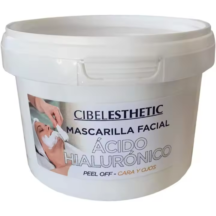 Cibelesthetic - Mascarilla Facial de Alginatos con Ácido Hialurónico - Formato en Polvo 250gr - 1