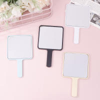 Espejo De Maquillaje Portátil Cuadrado Con Manija Espejo De Vestíbulo Compacto Para SPA Y Salón Espejo Cosmético Para Mujeres - details 4