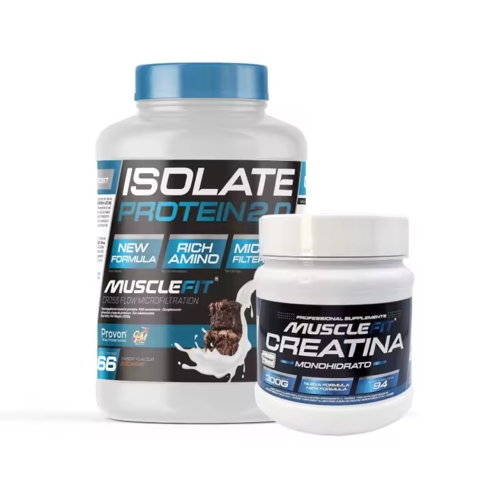 Pack Isolate 2kg + Creapure 300g + (regalo) - MuscleFit│MUSCLECULT│ - 1