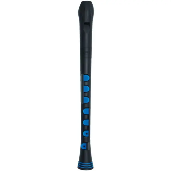 Flauta Nuvo Recorder+ Digitación Alemana N-320RDBBBLG Negra/Azul - 1