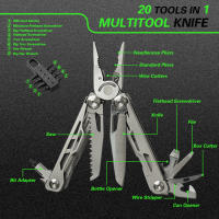 Herramienta Multifuncional De Bolsillo 20 En 1 Con Destornillador Regalo De Navidad Para Padre Y Madre Herramienta Portátil De Acero Inoxidable - details 3