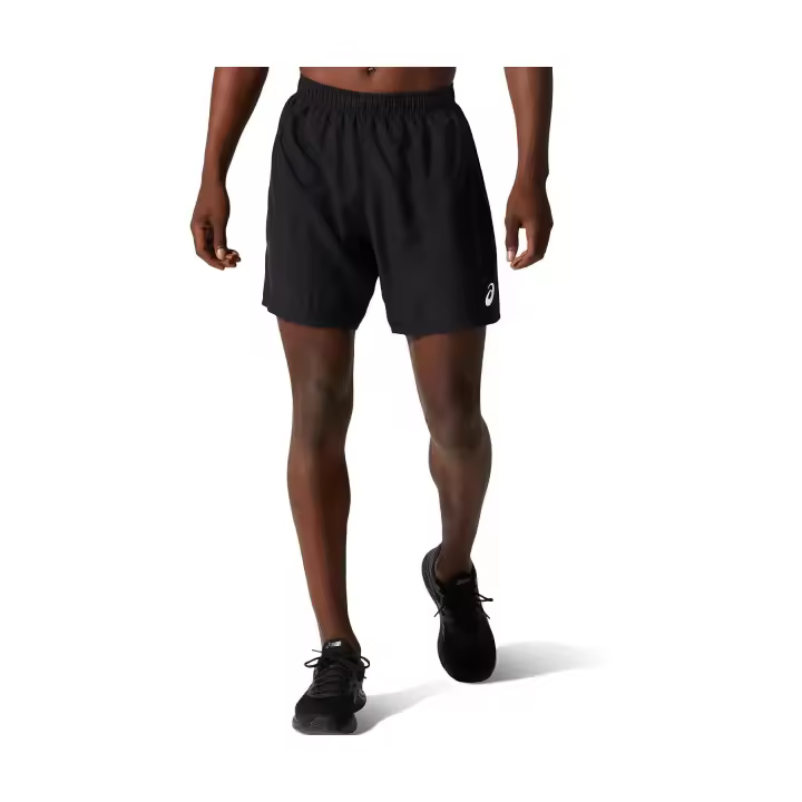 Asics Shorts Deportivos Hombre Negro 7in 2011C337-001 Cómodo Transpirable - 1