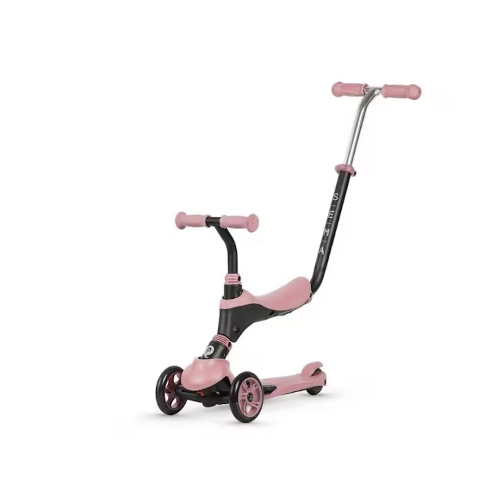 Patinete Qplay Sema 3 En 1 Rosa - 1