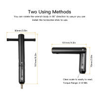 Llave De Torque Para Bicicleta Portátil Herramienta De Reparación De Bicicletas Multifuncional Para MTB Y Carretera Kit De Herramientas - details 4