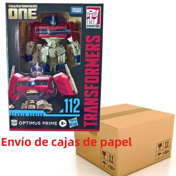 Transformers Studio Series SS 112 Optimus Prime Figura De Acción Deluxe Modelo Juguete Para Coleccionistas Y Hobby - 1