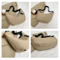 Bolso De Hombro De Nylon En Forma De Dumpling Gran Capacidad Bolso Cruzado Ligero Bolsa De Bajo Pecho Casual - details 11