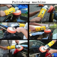 Paño De Pulido Para Coche 150mm 6 Pulgadas Accesorios De Limpieza Y Mantenimiento De Coche Esponja Para Polisior Adecuado Para Tratamiento De Cera Y Limpieza - details 5