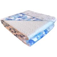 Colcha de Verano Reversible Rubi en Gris y Aqua | Microfibra 100% Poliéster Suave y Ligera | Diseño Fresco y Actual para Dormitorio | Disponible para Cama 90, 105, 135 y 150 cm | Ideal para Verano, Fácil de Lavar, Perfecta para Hoteles y Hogar - details 3