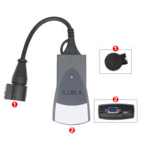 Herramienta de diagnóstico Lexia 3 Diagbox V9.129, Chip completo 921815C, Golden Edge, PSA XS Evolution 7,83 PP2000, Lexia3 para Citroen y Peugeot - details 6