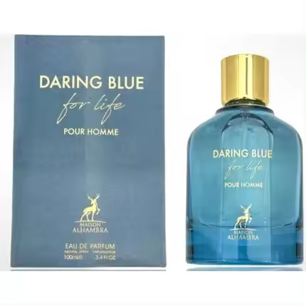 Maison Alhambra Daring Blue For Life Eau de Parfum 100ml para Hombre - 1