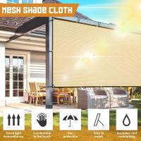 Sombra Premium, Canvas protectora UV duradera with ojales y Bordes reforzados, Pantalla DE PRIVACIDAD Perfecta para patios al Aire Libre, Jardines, pérgolas y Toldos, 1 Unidad - details 0