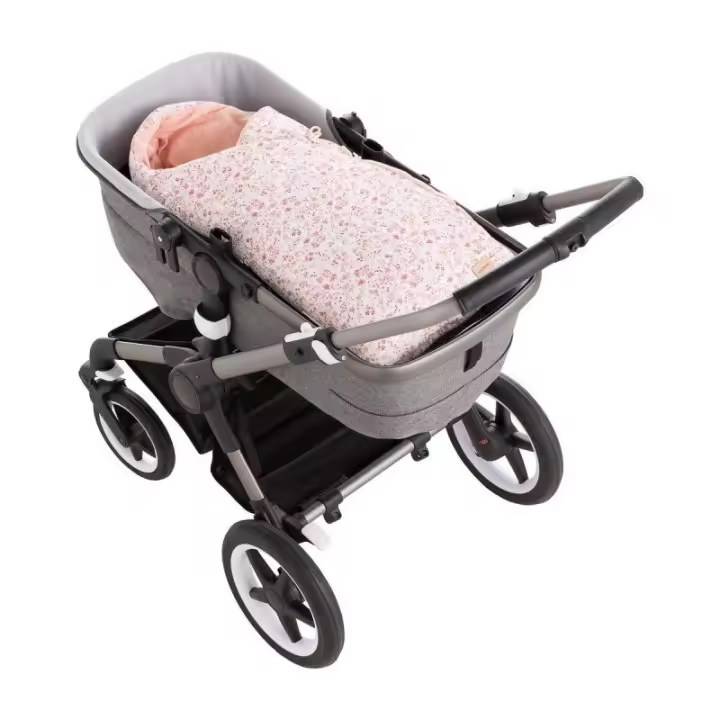 Nora Baby Saco Para Capazo Bebe Cruzado Reversible Linen - 1