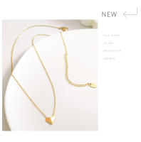 Encanto Collar con colgante cuadrado de acero inoxidable 316, cadena acrílica negra de varios estilos a la moda para mujer, joyería de producto especial, resistente al agua, Gargantilla de Color dorado para boda, regalo de joyería - details 11