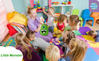 Juguetes Educativos Montessori De Aprendizaje Alfabeto Colores Y Formas Juego Divertido De Monstruos Para Reconocimiento De Letras Edad 3-6 - details 0
