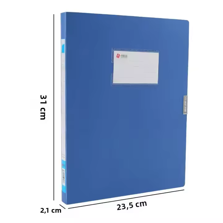Organizador De Escritorio Todoterreno 1 Pieza Planificador De Estudios En Hogar Organizador Y Sistema De Carpetas Para Archivar Trabajo Escolar Importante Color Azul A4 Material Plástico - 1