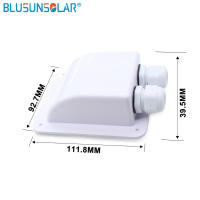 Kit De Soporte Para Panel Solar De Techo De Caravana Camper Barco Yate Motorhome En ABS Uso Industrial Montaje Estándar - details 5