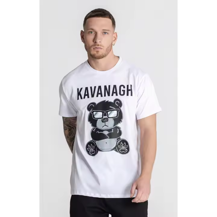 Camiseta Gianni Kavanagh Blanca Mad Bear - 1