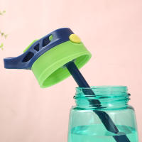Botella De Agua 480ml Para Niñas Con Tapa Y Pajita Portátil Para Viajes Y Gimnasio Deporte Y Fitness Bebida Fría Y Jugo - details 4
