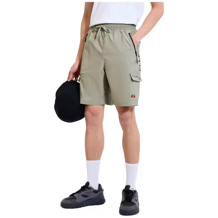 Pantalon Corto ELLESSE Gaiano Cargo para hombre en color gris - 1