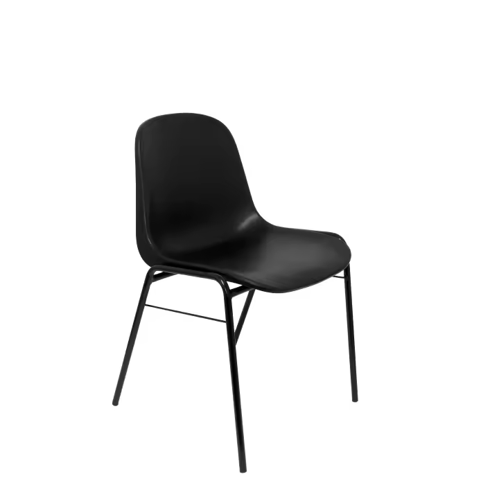 Pack 1 silla Beta negra chasis negro - 1