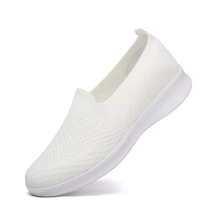 Zapatillas De Mujer Transpirables De Malla Ligeros Y Suaves Para Primavera/Otoño Talla Grande Zapatos Casuales Para Parejas - 1