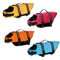 Chaleco De Natación Para Perros De Verano Con Reflejante Ropa De Seguridad Para Mascotas Mediana Y Grande Traje De Natación Para Puppies - details 8